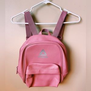NWOT Reebok Coral Pink Mini Active Backpack